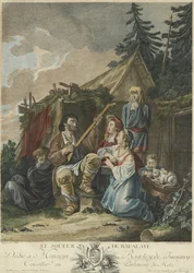 Der Balalaika-Spieler, 1765