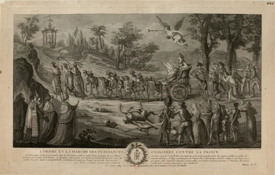 Marsch der gegen Frankreich verbündeten Mächte, 1798