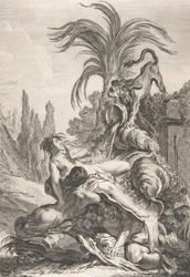 Die erschrockene Najade, ca. 1740