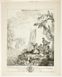 Ansicht des Hafens von Dieppe