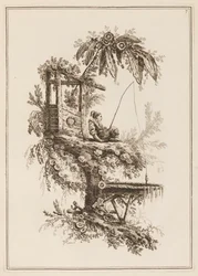 Tafel 7, "Suite de douze Pêcheurs et Chasseurs"