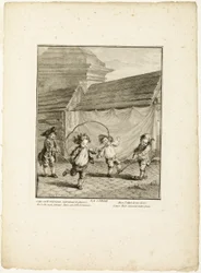 Seilspringen, aus Die Spiele der Gassenjungen von Paris
