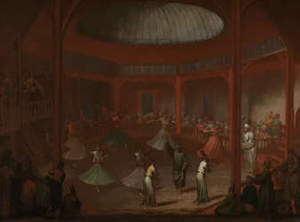 Wirbelnde Derwische, ca. 1730