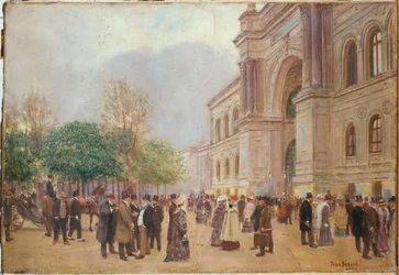 Verlassen des Salons, Palais de l