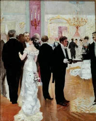 Der Empfang. Ein gesellschaftlicher Abend in der Pariser Gesellschaft der Belle Époque