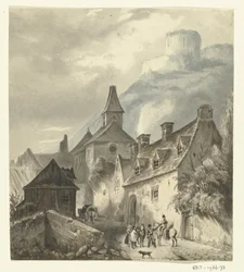 Ansicht von La Roche-Guyon