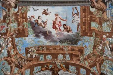 Bacchus und Venus und Putti