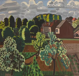 Sonnige Brabanter Landschaft