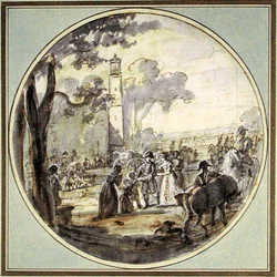 Napoleon I. (1769-1821) in Saint-Cloud