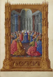 Très Riches Heures des Herzogs von Berry - Pfingsten