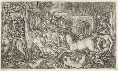 Ein König, verfolgt vom Einhorn
