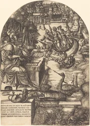 Jean Duvet als heiliger Johannes der Evangelist
