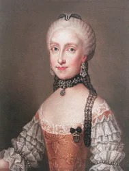 Infantin Maria Ludovica, Tochter von Karl III. von Spanien und Ehefrau von Leopold II. (1747-92), Heiliger Römischer Kaiser und Großherzog der Toskana