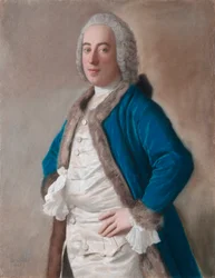 Joseph Bouër, Kaufmann in Genua, von Jean-Etienne Liotard