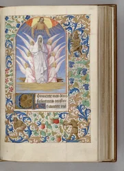 Die Himmelfahrt der Jungfrau, Stundenbuch, 1450-1499
