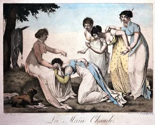 Mädchenspiel: Heiße Hand von Bosio, ca. 1820