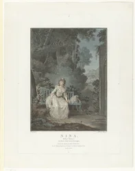 Porträt von Madame Dugazon