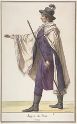 Ein Friedensrichter, ca. 1798-99
