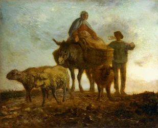 Rückkehr von den Feldern