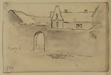 Ansicht eines Schlosses