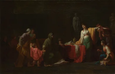Cornelia, Mutter der Gracchen, 1781