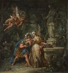 Jason schwört Medea ewige Liebe, 1743