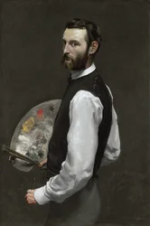 Selbstporträt, 1865-66