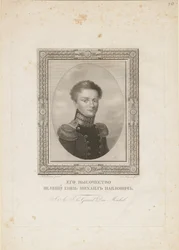 Großherzog Michael Pawlowitsch von Russland, 1820