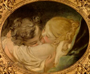 Der Kuss, 18. Jahrhundert, Privatsammlung