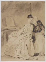 Das intime Gespräch, ca. 1778