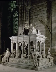 Grabmal von Ludwig XII. (1462-1515) und Anne von Bretagne (1477-1514) (Marmor)