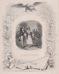 Tochter des Volkes aus Die Lieder von Béranger, 1829