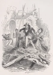 Nicht nur kann der Pariser eine kräftigende Übung machen, sondern er erwirbt auch die Sicherheit o..., 1843