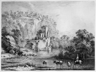 Ein Reiter, 1800