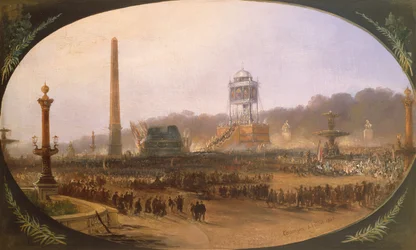 Begräbnis der Opfer vom Juni 1848