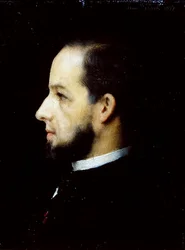 Porträt von Jean Benner (1836-1906)