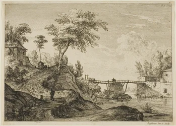 Die Holzbrücke