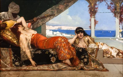 Die Favoritin des Emirs, ca. 1879