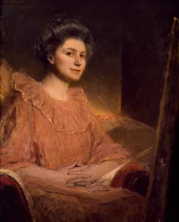 Porträt von Angele Delasalle