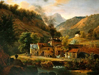 Dauphine Landschaft, ca. 1820