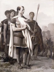 Julius Caesar und sein Stab