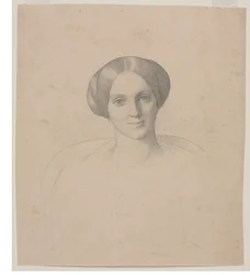 Porträtkopf einer Frau, 1800er