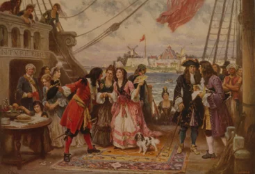 Captain Kidd im Hafen von New York, ca. 1930