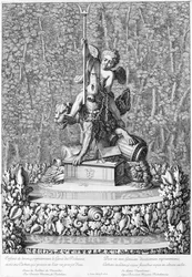 Brunnen mit dem Genius des Reichtums, Versailles, 1676