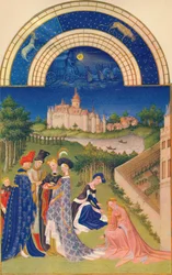 April - das Château de Dourdan