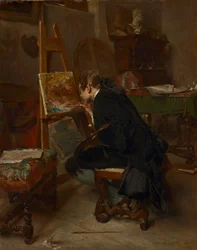 Ein Maler, 1855