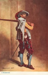 Ein Musketier, Zeit von Ludwig XIII.