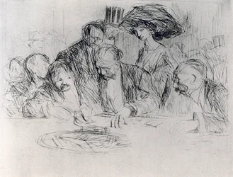 Am Spieltisch, 1925