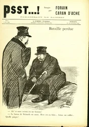 Illustration von Jean-Louis Forain (1852-1931) in Psst...!