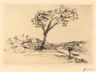 Landschaft in der Umgebung von Versailles